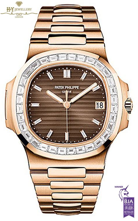 patek philippe nautilus 42mm gold|Patek Philippe full diamond.